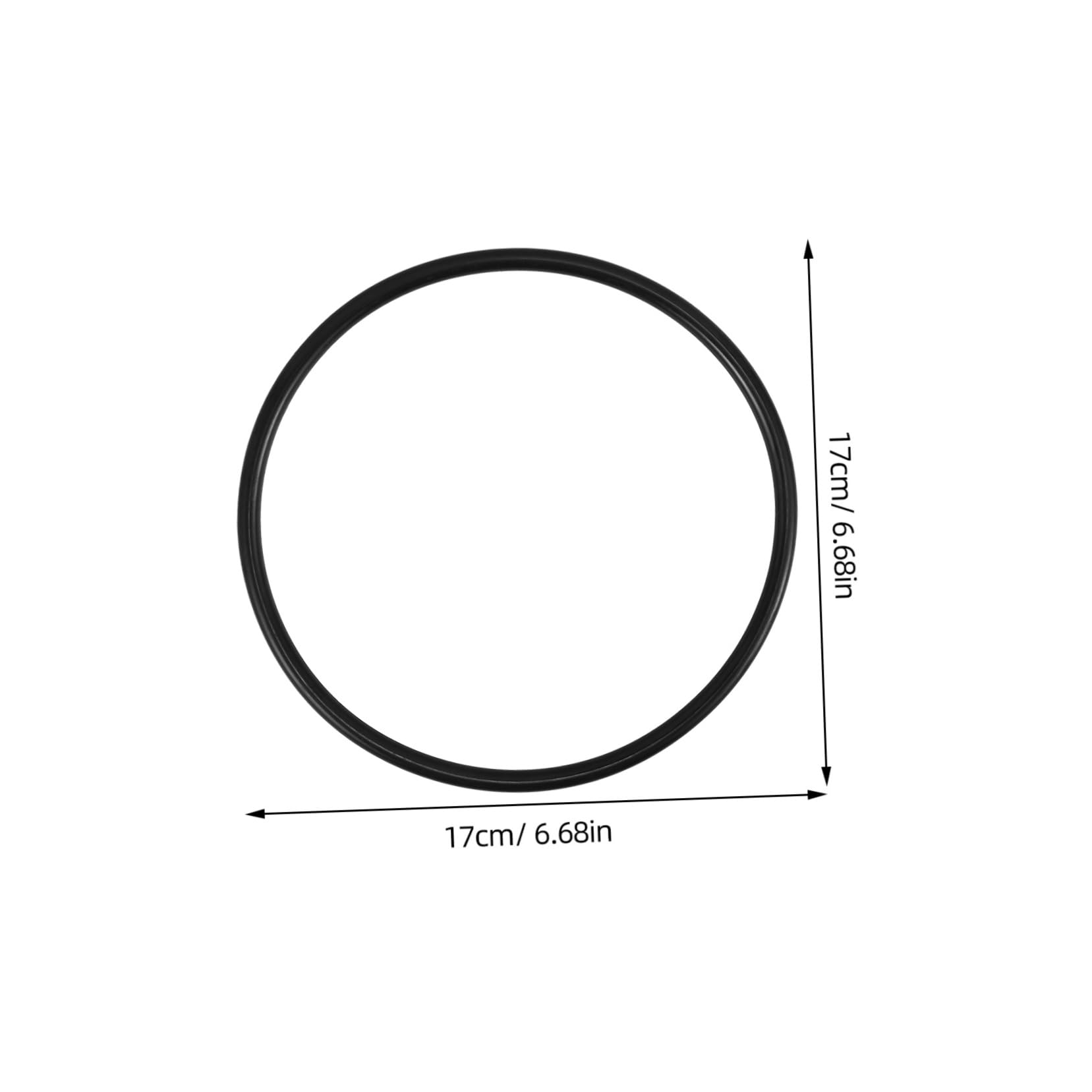 Toddmomy 10 Piezas Anillo de Sellado de la Tapa de la Bomba Anillo de Bomba de Filtro Anillos de Sellado del Filtro selladores de filtros para Piscinas Partes del Filtro Caucho Black