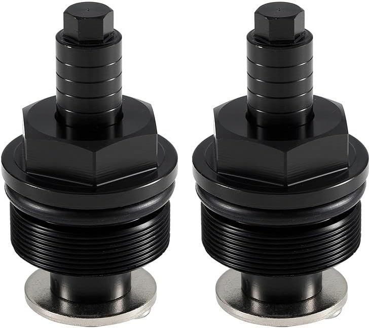 Motorcycle CNC Preload Adjuster Fork Bolts Cap for Yamaha TW125 1999-2004 TW200 1988-2018 TW225 2002-2007 2JN-23111-00-00
