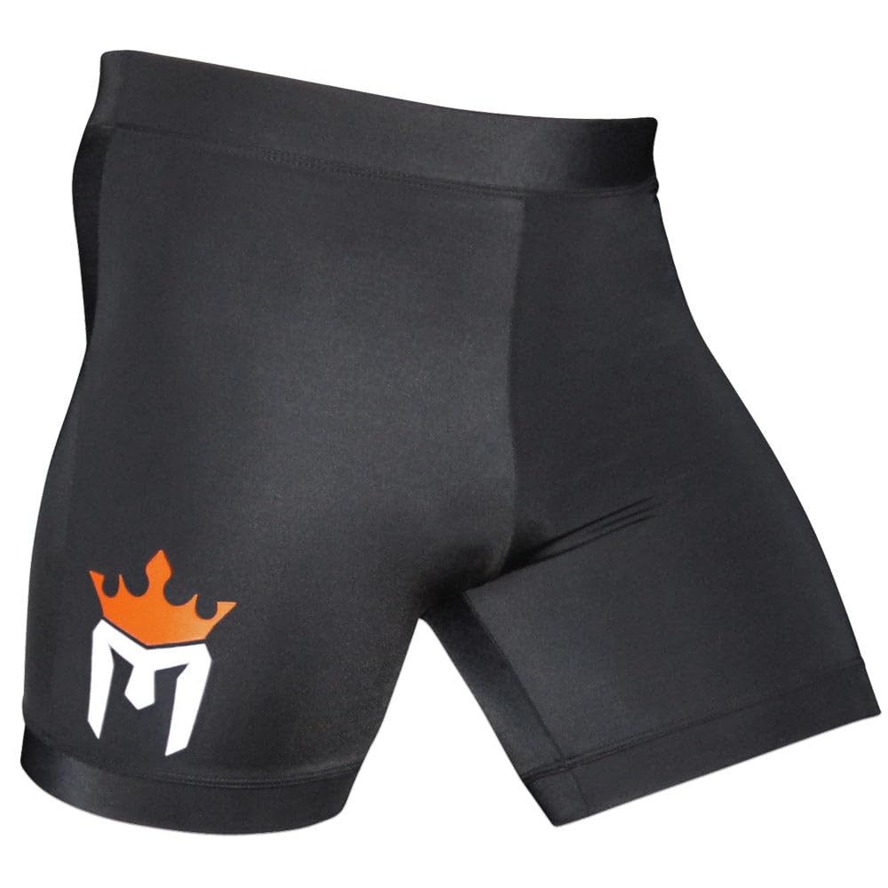 Meister MMA Crown Vale Tudo Fight Shorts - Black - 32/33