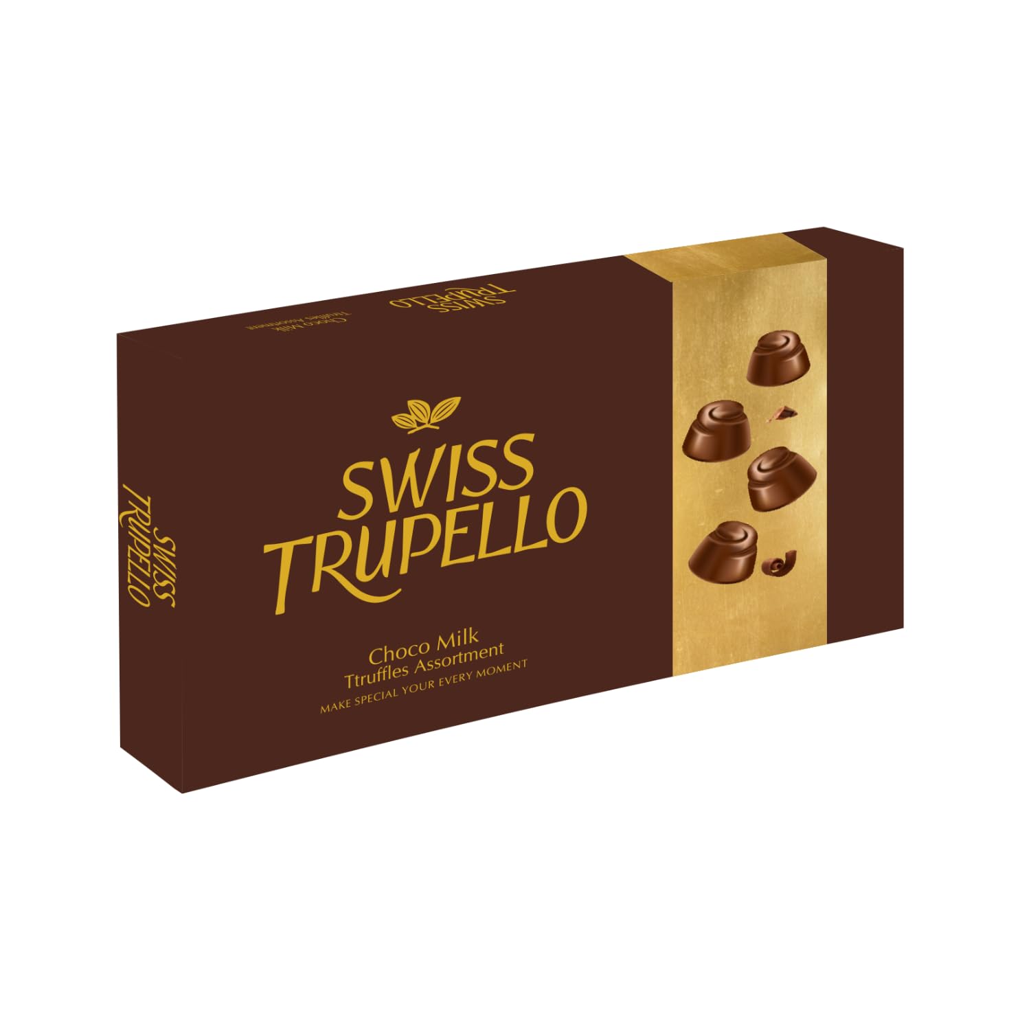 MYFRUIT Swiss Trupello 40 Premium Milk Chocolate Truffles | 560g Gift Box | Ideal for Diwali, Dussehra, Birthdays, Anniversaries & Christmas Treats (B08TZ4MZ5C) Amazon Price History, Amazon Price Tracker