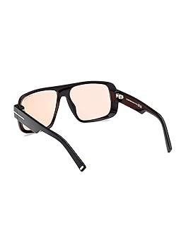Tom Amazon.com: Tom Ford TURNER FT 1101 Shiny Black/Light Brown