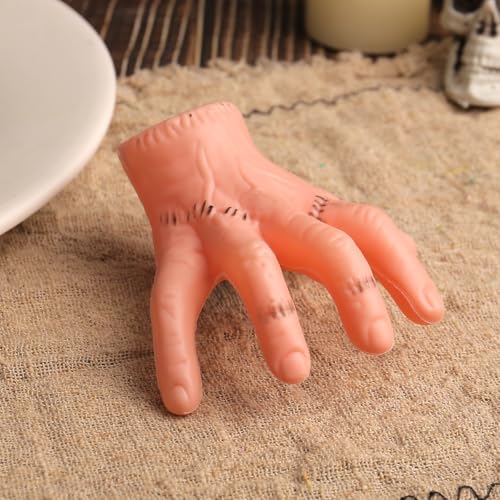 Image of Havilah Halloween Hair Clip 6 Pcs - Severed Hand Costume Party Spooky Palm Grip Prank Decoration Hair Accessory