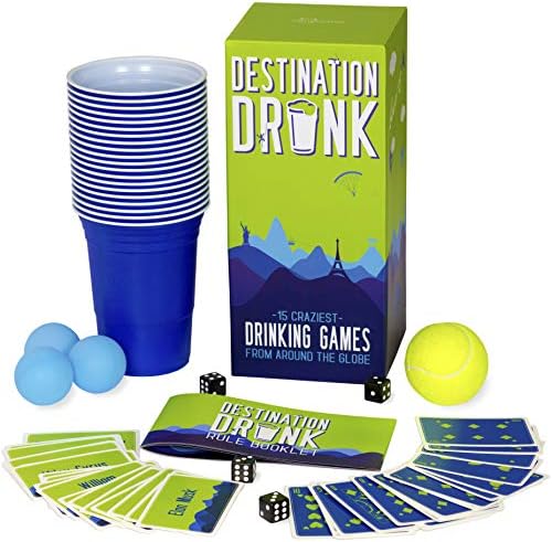 Destination Drink - 15 Craziest Drinking Games from Around The Globe (Adult Party Games from Japan, Peru, Germany, Russia and More)
