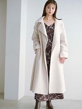 Snidel SWFC245224 ウールカシミヤ スタンドカラーコート Amazon | [スナイデル] ウールカシミヤスタンドカラーコート