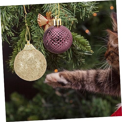Boule de Décoration de Noël et Pendentifs Multi-Formes Plastique 40x