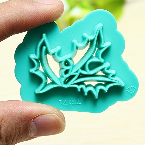 Buy Christmas Leaf Cookies Cutter Leaf Shape Biscuit Baking Tools