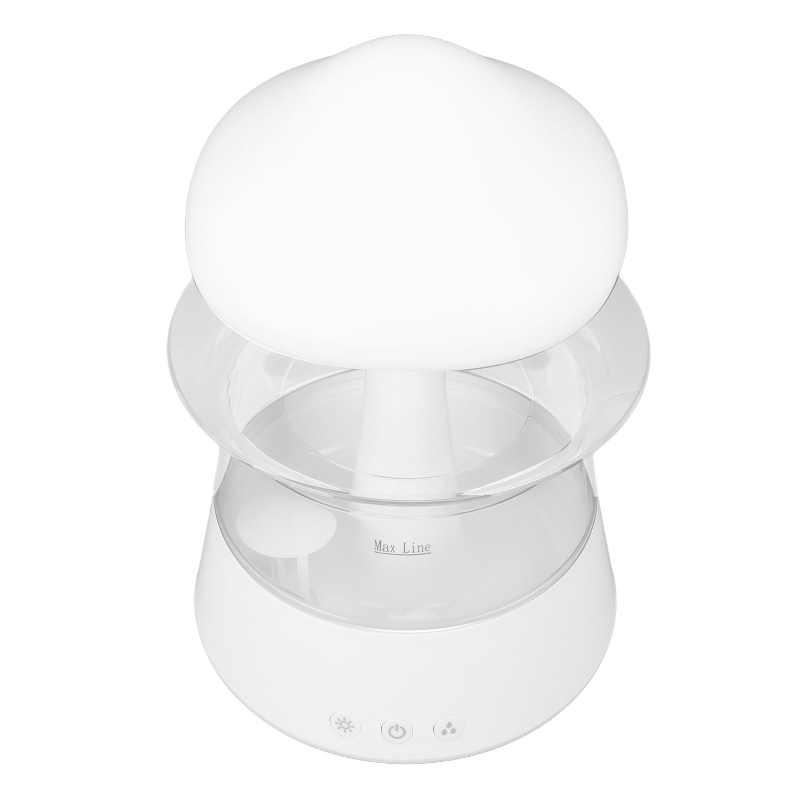 Cosiki Diffuseur de Parfum de Maison à Atomisation Fine, Humidificateur de Nuage de Pluie pour un Sommeil Relaxant, Diffuseur de Pluie de Champignons alimenté par USB de 300ml
