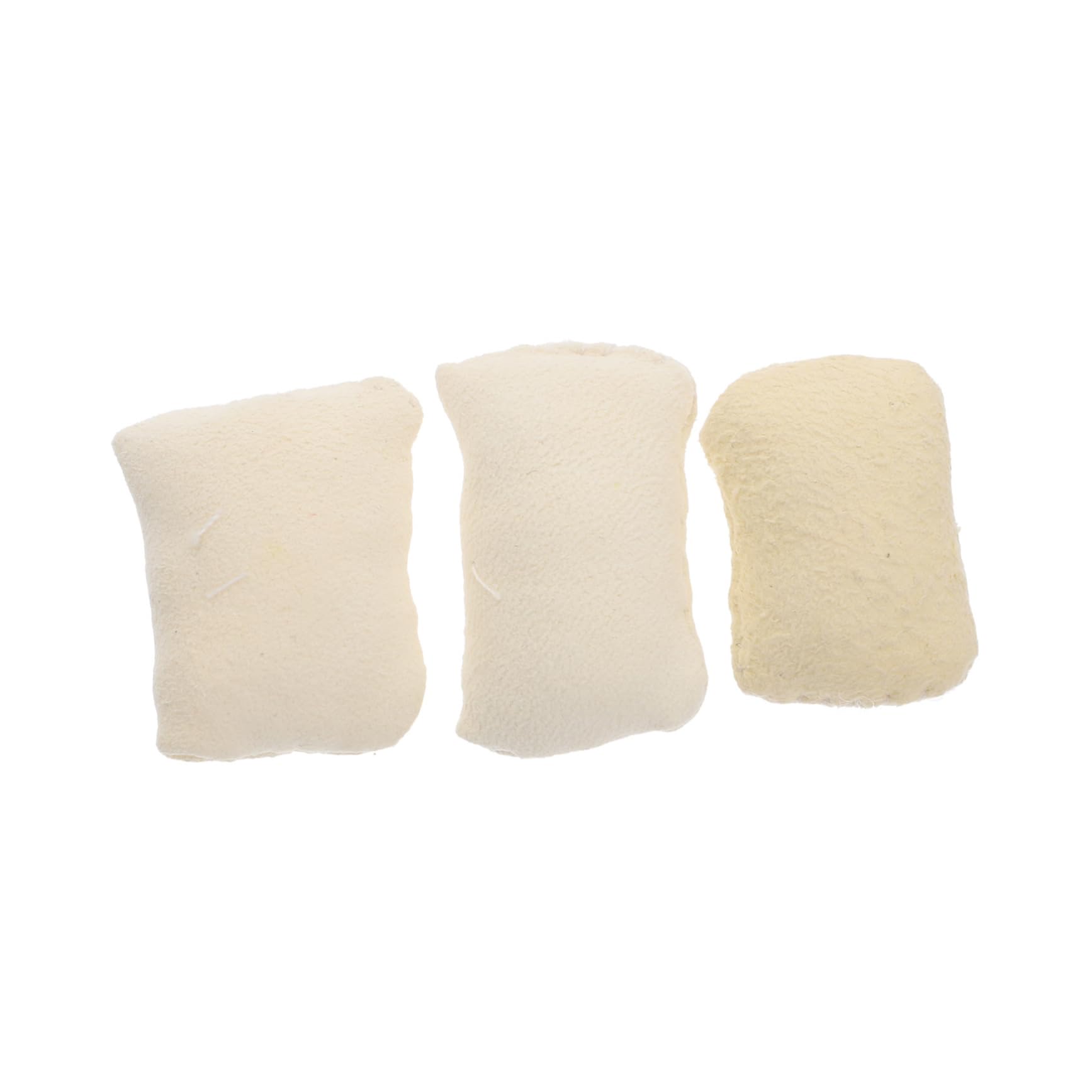 HANABASS 3 Pcs Erhu Mutes Durable Erhu Silencers for Practice Easy to Install Beige