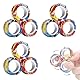 UYVPAER Magnetische Ringe Fidget Toys, Anti-Stress Fidget Toys, Adhs Magische Fingerring Spielzeug Sets, Fidget Magnet Ringe Pack Tolles Geschenk Für Erwachsene Teenager Kinder