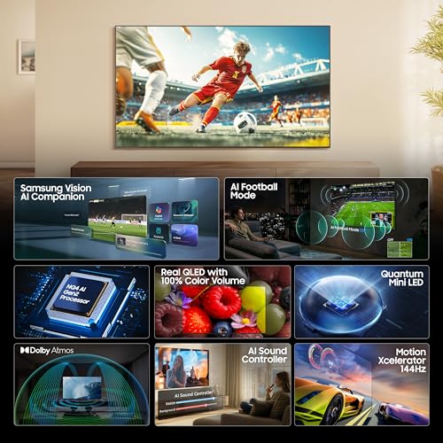 Image of Samsung 55 inches Neo QLED 4K Samsung Vision AI Smart TV QA55QN80HAULXL