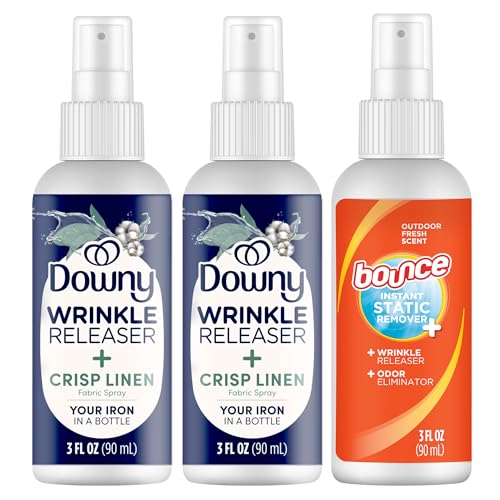 Downy Wrinkle Releaser & Bounce Travel Bundles - 3 pack