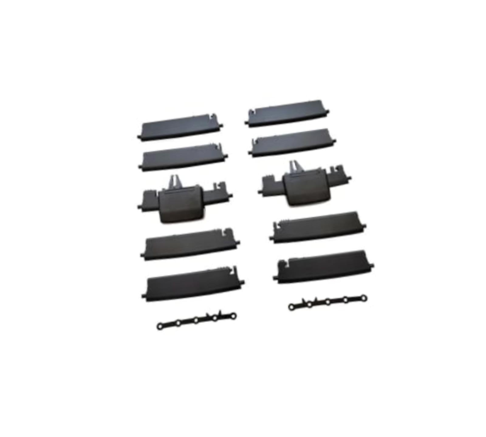 Dla Mercedes-Benz W166 W292 Ml Gl, dla Gle Gls Przednia/tylna kratka nawiewu powietrza Klapka wylotowa Zestaw naprawczy łopatek klimatyzacji Akcesoria samochodowe (Rear (Rear Repair Kit)