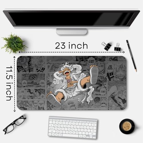 Image of Anime fearturing Large Gaming Mouse Pad, Extended Desktop Mat, 58 x 28 cm. (DS 14)