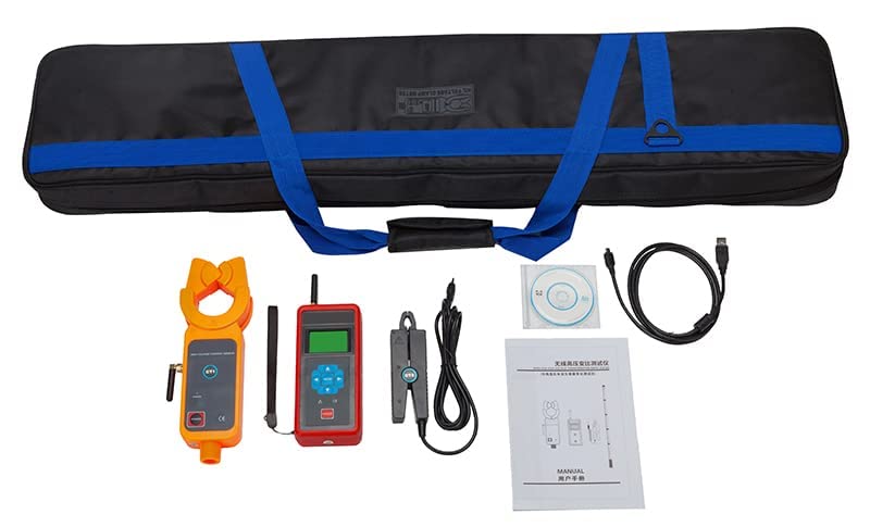 High Voltage Transformation Ratio Tester Wireless High Voltage Turn Ratio Tester Meter Transformation Ratio Testing Instrument with Range 1 to 500 Transmission Distance 100M