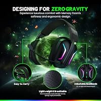 WESEARY Wireless Gaming Headset für Xbox Series X/S, Xbox One, PC, PS5 – Ansicht 7
