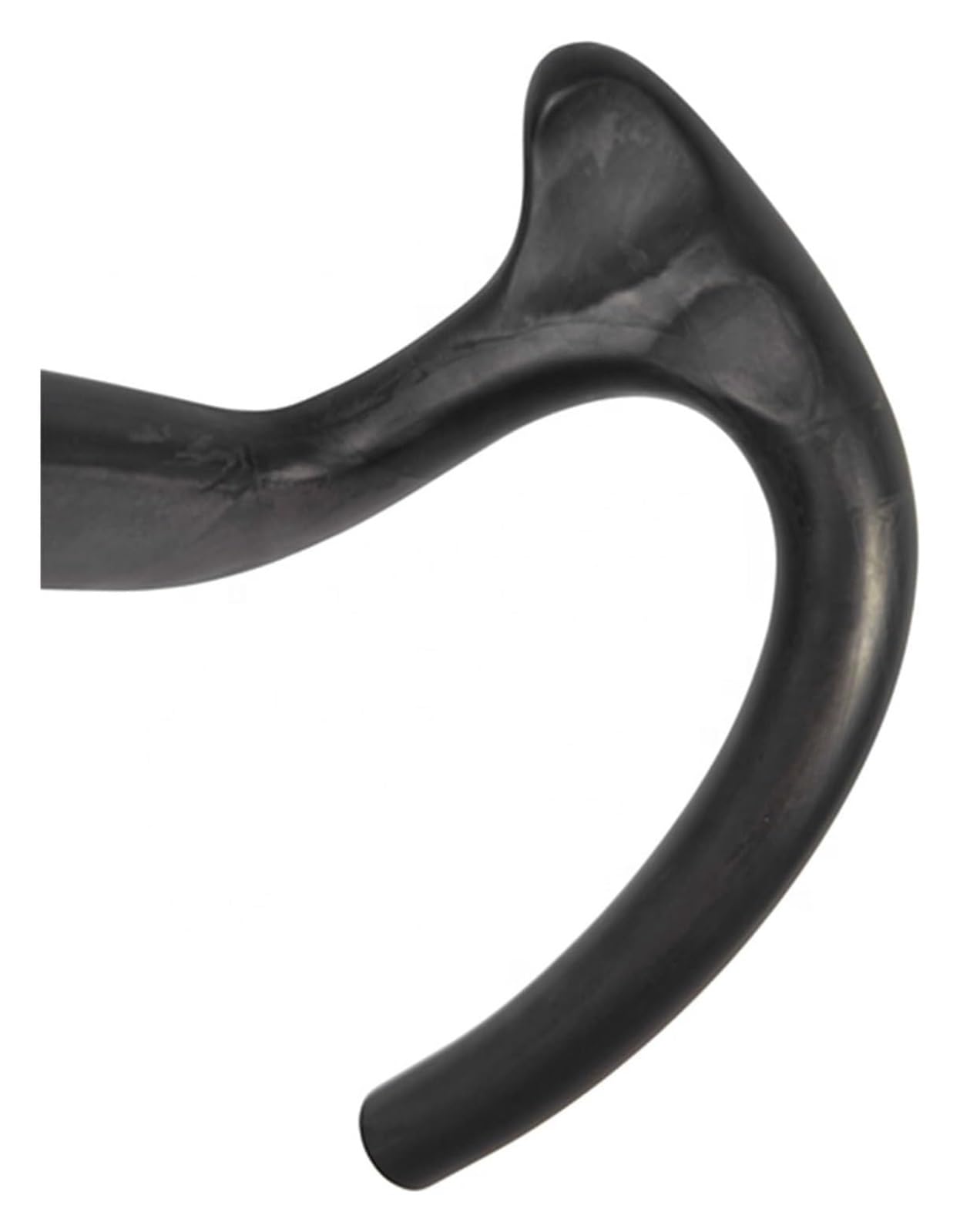 Manillar Bicicleta de Carretera, Manillar de bicicleta de carretera y grava de fibra de carbono con manillar abatible(330mm)