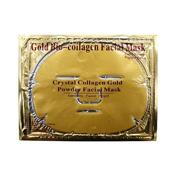 Adofect-12PC-24K-Gold-Gel-Collagen-Crystal-Facial-Masks-Sheet-Patch-For-Anti-Aging-Puffiness-Anti-Wrinkle-Moisturizing-Deep-Tissue-Rejuvenation-and-Hydrates-Skin Adofect 12PC 24K Gold Gel Facial Masks Collagen Crystal Sheet Patch For Anti Aging, Puffiness, Anti Wrinkle, Moisturizing, Deep Tissue Rejuvenation and Hydrates Skin