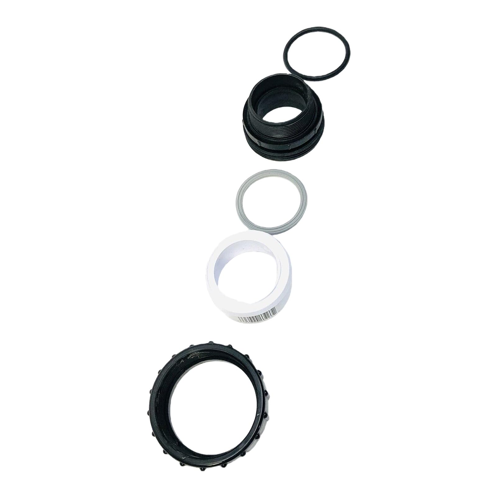 Connecteurs ABS - Adaptateurs efficaces - Texture pour pompes de piscine - Résistant - Installation facile - Joint stable - Raccords ABS