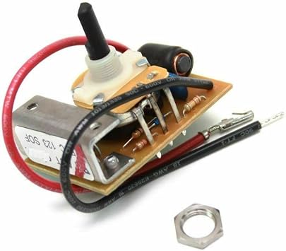 Replacement Fan Switch Assembly for Broan NuTone Range Hoods Replaces for SR99030319 Fits for QT242WW QT20000 WA6500C QT230AA QT230BC QT230BL QT230SS QT230WW