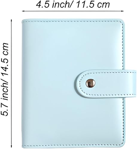 Miniatura 2 de Juego de carpetas presupuestarias A7, mini organizador de dinero para ahorrar efectivo, sistema de sobres de relleno de efectivo, carpetas