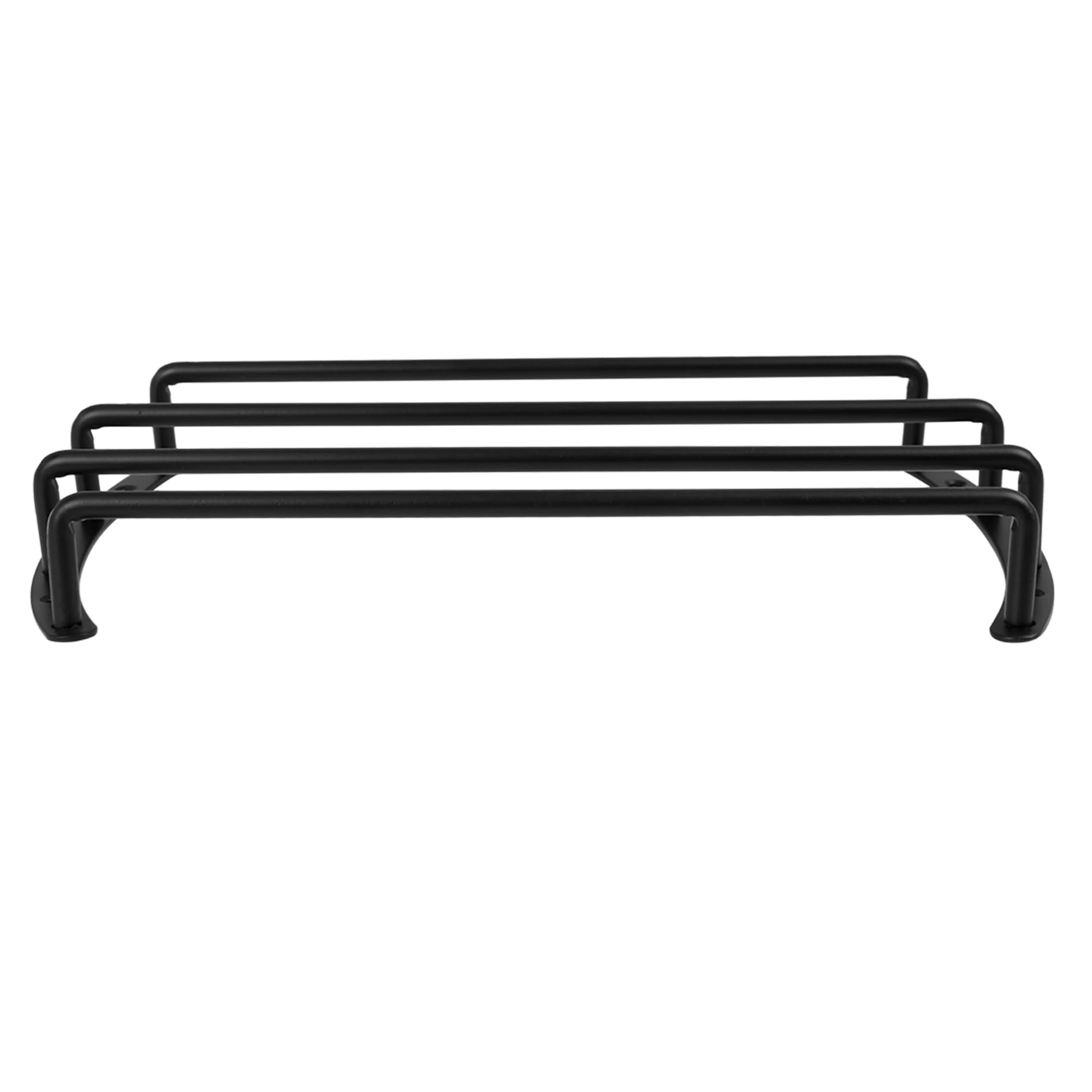 X AUTOHAUX Grille De Protection pour Subwoofer 10 Pouces Noir Métal 1pc | Montage Distance Trou 3.64-4", Largeur Extérieure 12.13", Largeur Intérieure 11.02", Espace Entre Barres 1.6"