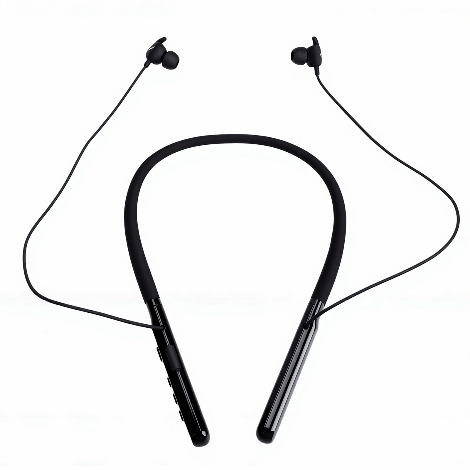 Annadue Cuffie Bluetooth con Archetto da Collo, Suono Chiaro con Cancellazione del Rumore Bluetooth 5.4 Auricolari Sportivi Indossati Al Collo Ricaricabili per Allenamenti Azienda (Nudo)