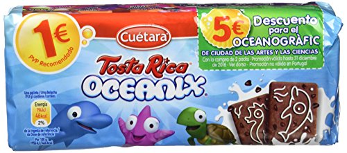 Tosta Rica - Galletas Tosta Rica, 160 g - [Pack de 15]