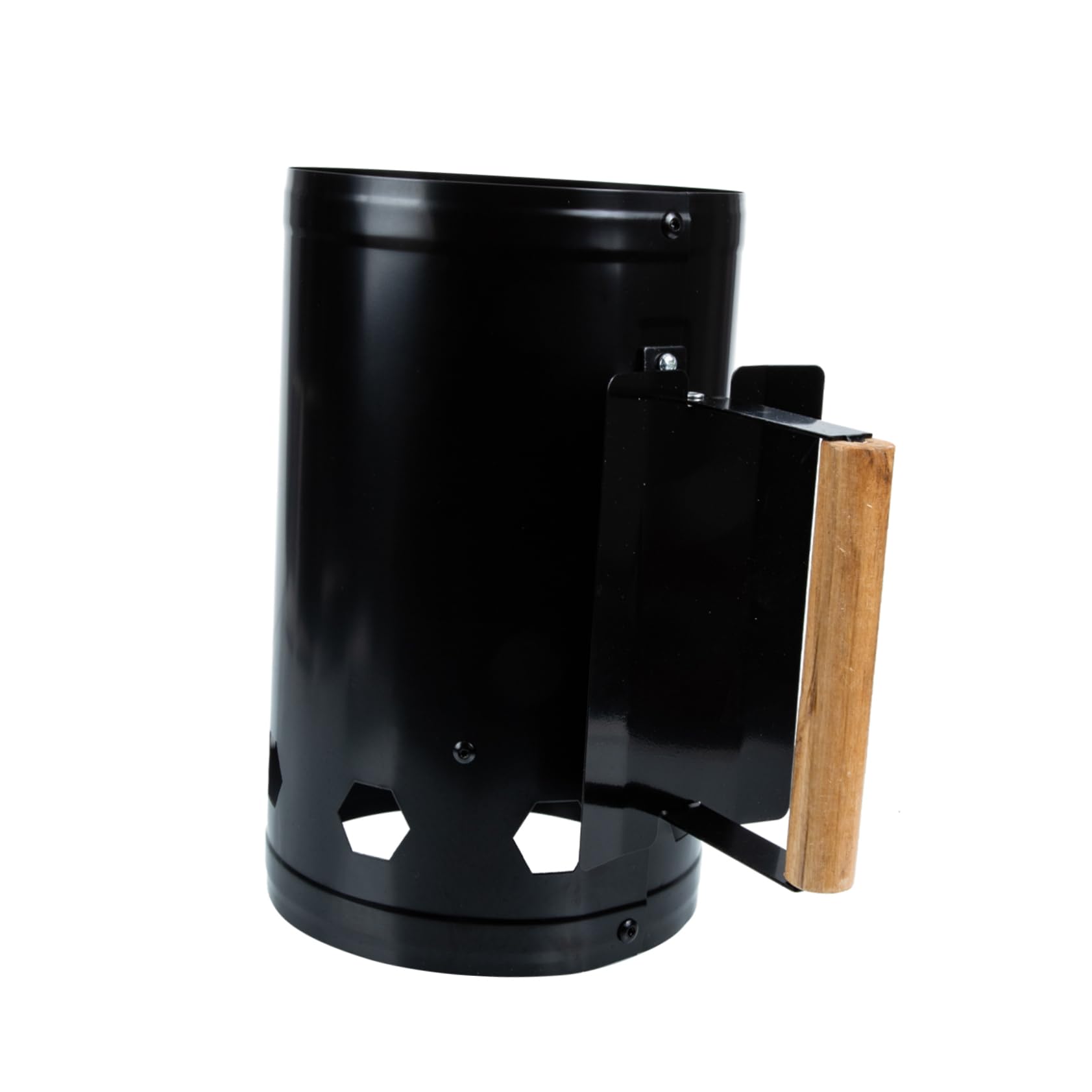 Outanaya Quick Chimney Starter Outdoor Tool for Fast Ignition Durable Design for Grilling Camping Tailgate Parties Efficient Air Flow for Quick