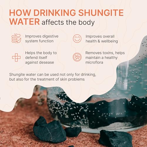 image for Karelian Heritage Raw Shungite Stones for Water Purification & Filteri