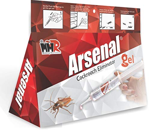 MMR Making Marvelous Arsenal Cockroach Eliminator Powerful Cockroach Killer Gel...