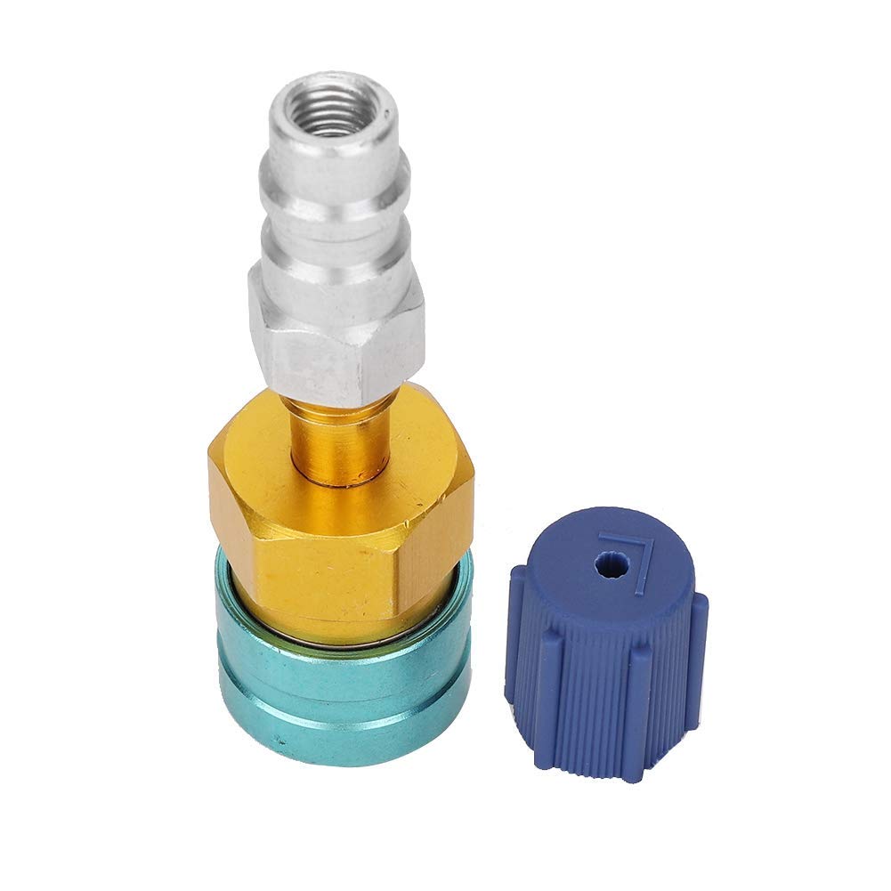 R1234YF do R134YF do R134A łącznik klimatyzacji adapter szybkozłączka dolnego montażu samochodowego