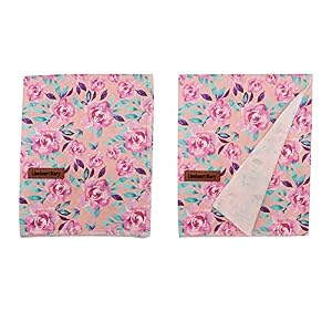 Lionheart glory Pink Dog Bandana 1 Pack Washable Soft Cotton Floral Bibs Scarf, Adjustable Kerchief Square Dog Bandanas for Large Dogs Lionheart glory Pink Dog Bandana 1 Pack Washable Soft Cotton Floral Bibs Scarf, Adjustable Kerchief Square Dog Bandanas for Large Dogs