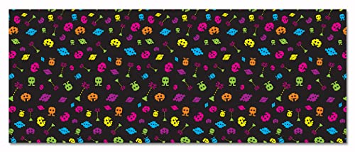Toile de fond des années 80 Beistle multicolore pour décoration soirée rétro - 2