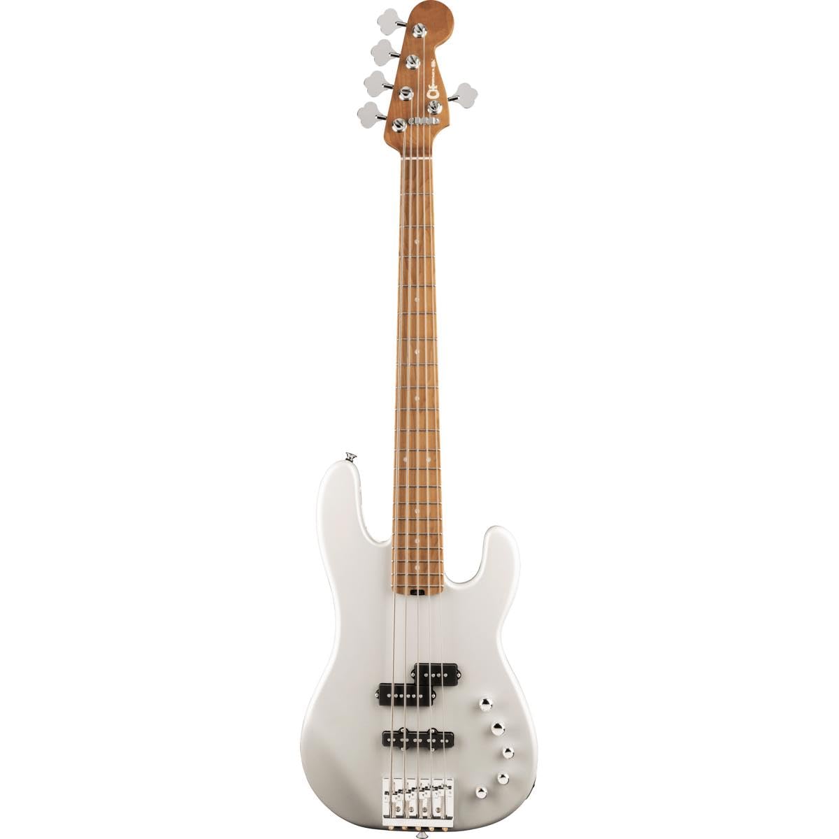 Amazon.com: Charvel Pro-Mod San Dimas Bass PJ V - Platinum Pearl