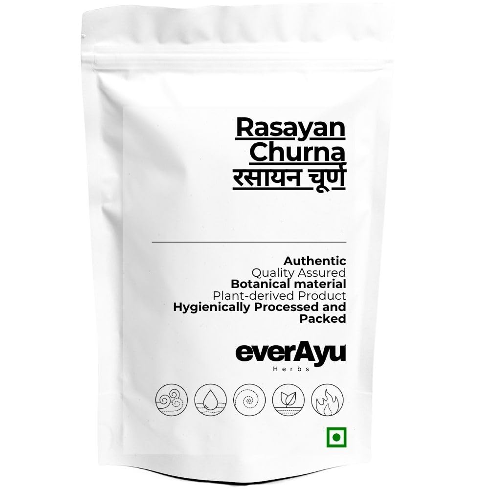 [BRSRGAQ3PIGWOFLB] Rasayan Churna 100gm – Ayurvedic Rejuvenating Powder | Traditional Herbal Rasayana | Natural Ayurvedic Powder