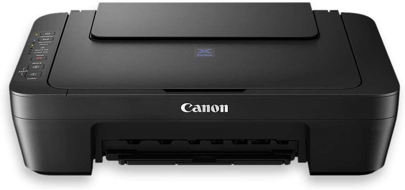Canon PIXMA E470 All in One (Print, Scan, Copy) WiFi Ink Efficient Colour Printer for Home