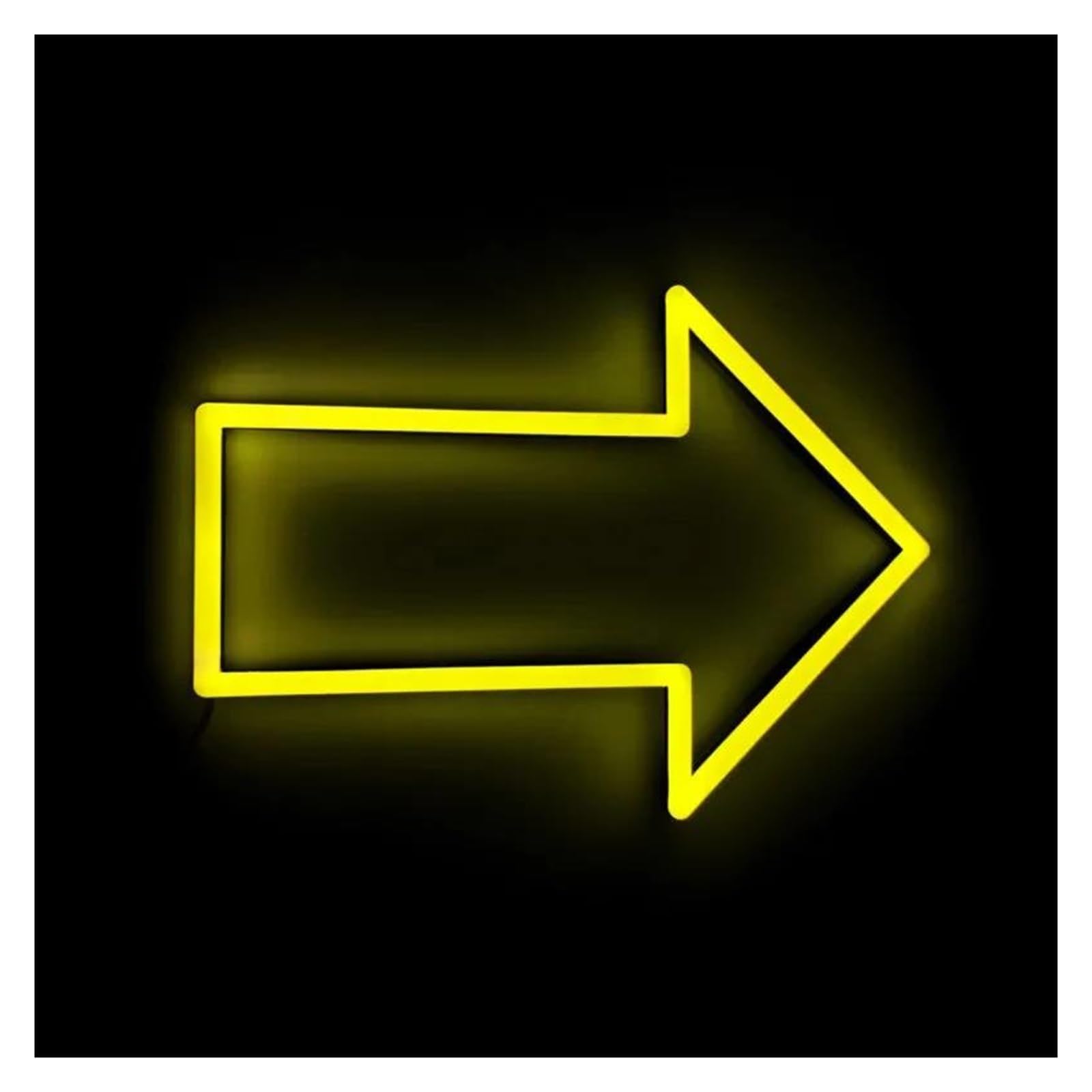Lemst G Signs Lamp Directional Arrow Light Neon Sign For Store Entrance & Live Broadcast Room Wall Decor(,38Cmx28cm)