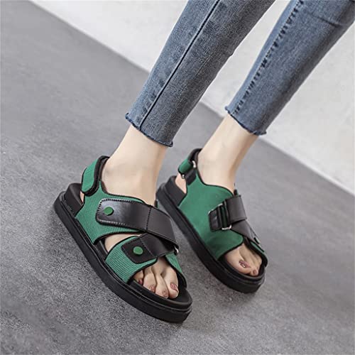 Sandals Women Color Matching Women Sandals Casual Non-slip Beach Women's Sandals2