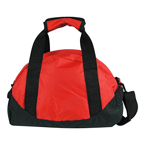 14" Carry-On, Luggage, Two Toned, Gym, Hunting, Golf, Travel, Sports, Travel, Yoga Gear - Durable, Firm Bag - (Royal, Red, Dark Green) (Red)4