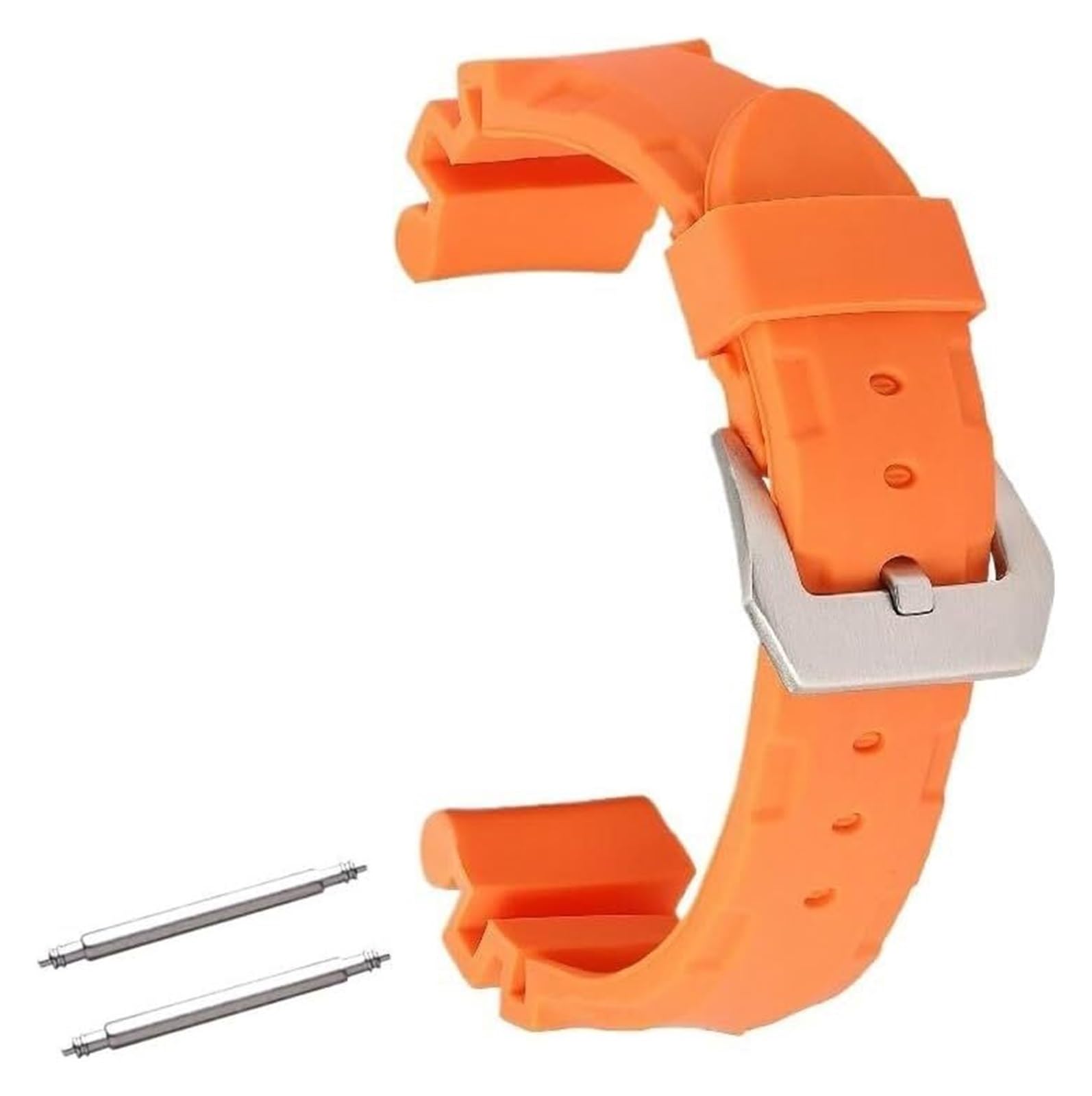 Bracelets en silicone avec boucle en acier inoxyda Bracelet en Silicone Bracelet en caoutchouc 22mm 24mm Bracelet de remplacement souple Sport Bracelet de montre en Silicone bandes Bracelet