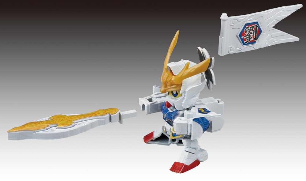 Amazon.co.jp: 騎馬ブレイカー 龍装 劉備ガンダム+白銀流星馬 : おもちゃ