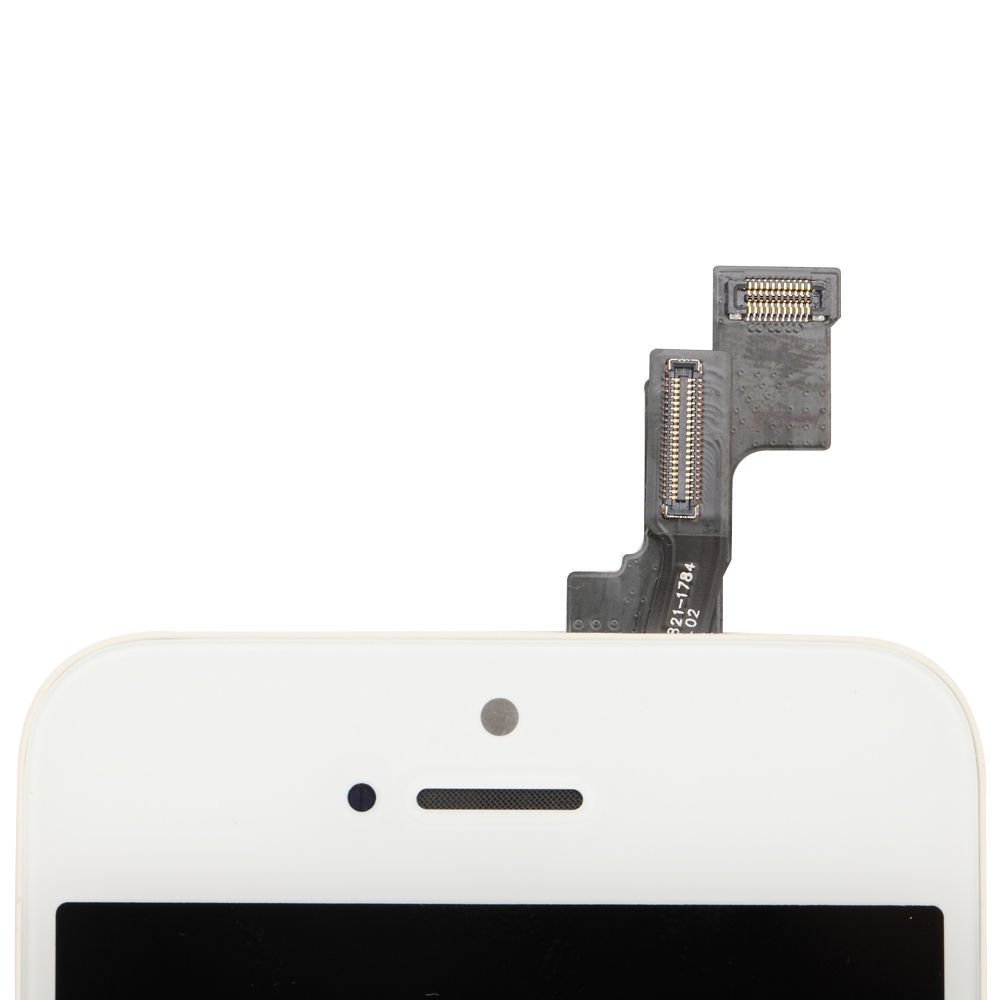 Smartex® New Display Bianco Compatibile con iPhone SE/Schermo LCD Retina e Vetro Touch Screen