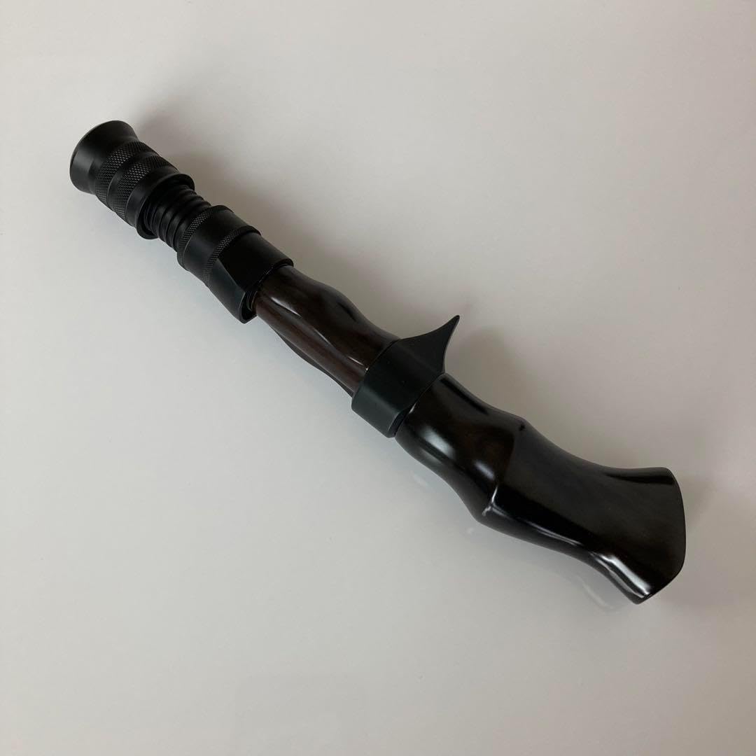 ガングリップ　ウッドグリップ　ロッドビルディング　トラウト　渓流　ブラック ブラックウッドガングリップ BK-GUN - 渓流用トラウトロッド・ロッド