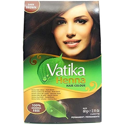 Dabur Vatika Henna Haarfarbe - Dunkel Brown Cover
