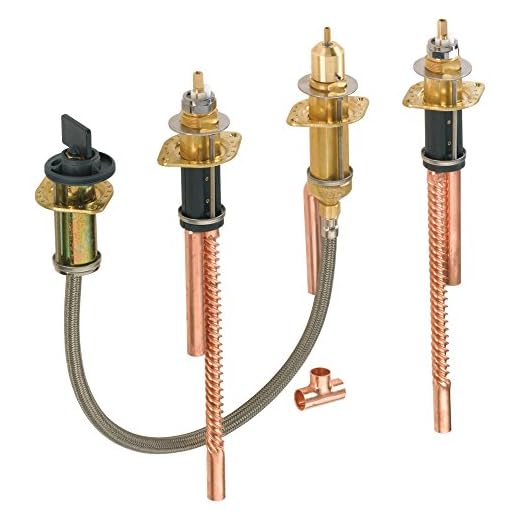 Delta Faucet Roman Tub Rough-In Valve for Delta 2-Handle Roman Tub Bath Faucets with Hand Showers R4707