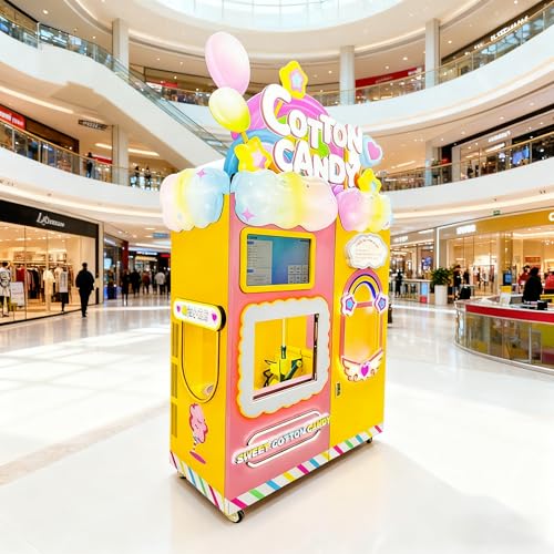 Cotton Candy Machine Commercial Grade - Customizable & Output, Industrial Strength for Fairs/Stadiums/Catering/Events - Thumbnail 7