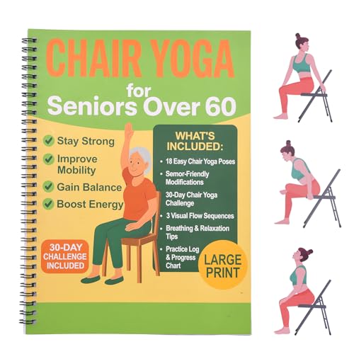 Spiral-Bound Chair Yoga Guide