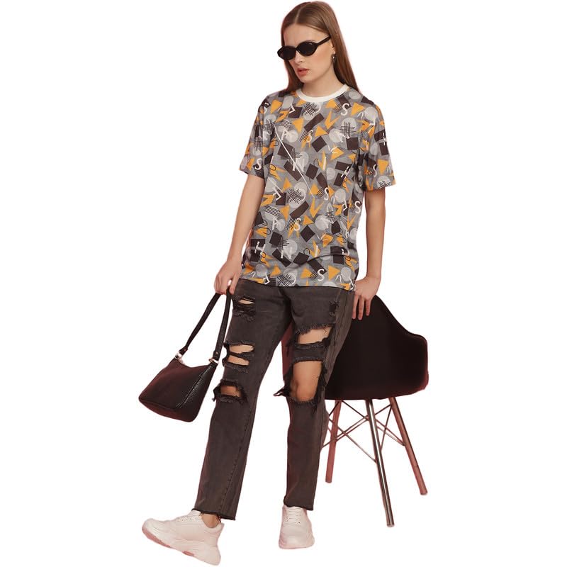 Image of Mack Jonney Regular Fit Women Tshirts(Pack of 1-MACK631860)