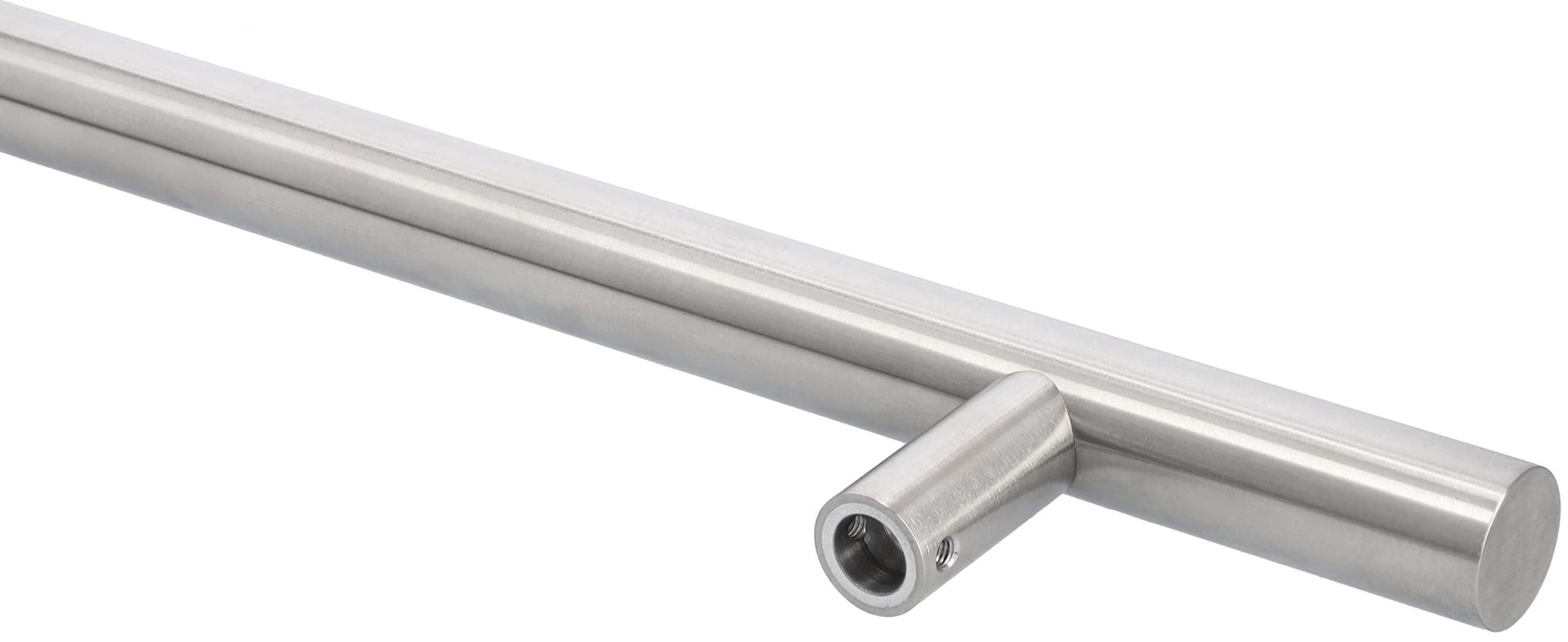 KOTARBAU® Tirador de puerta exterior de acero inoxidable de doble cara, 90 grados, 450 x 650 mm