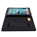 Snugg Apple iPad Air 2 Case - Leather Smart Cover Case with Kick Stand (Black)